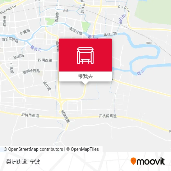 梨洲街道地图
