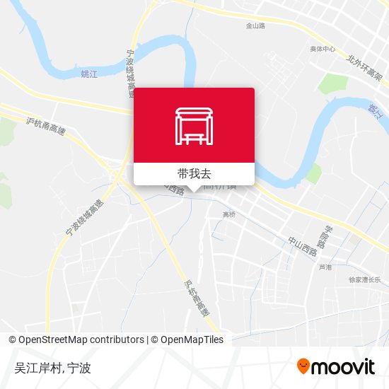 吴江岸村地图