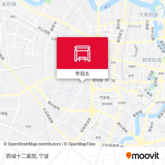 西城十二庭院地图