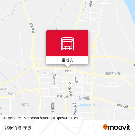骆驼街道地图