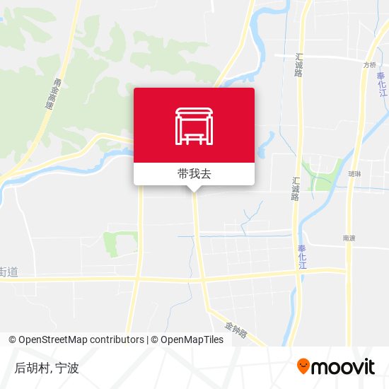 后胡村地图