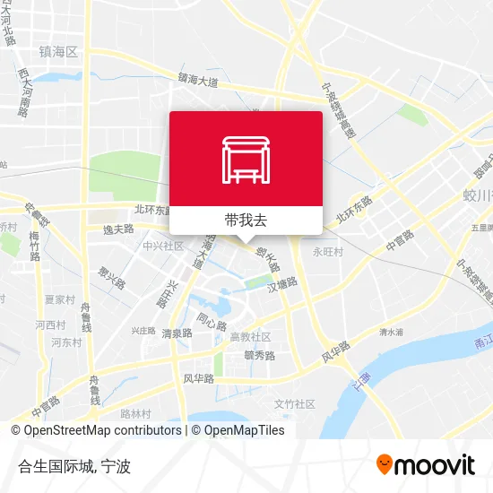 合生国际城地图