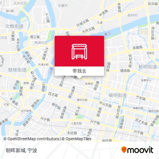 朝晖新城地图