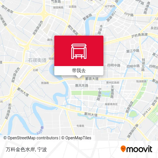 万科金色水岸地图