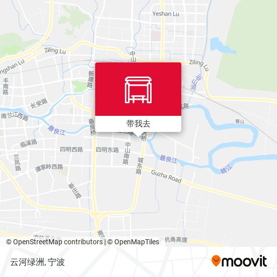 云河绿洲地图