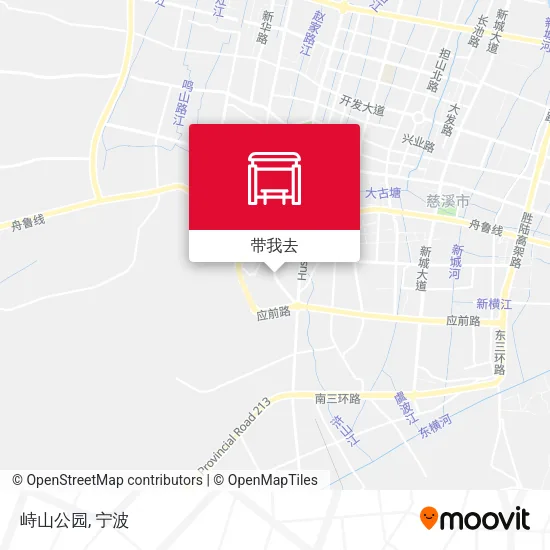 峙山公园地图