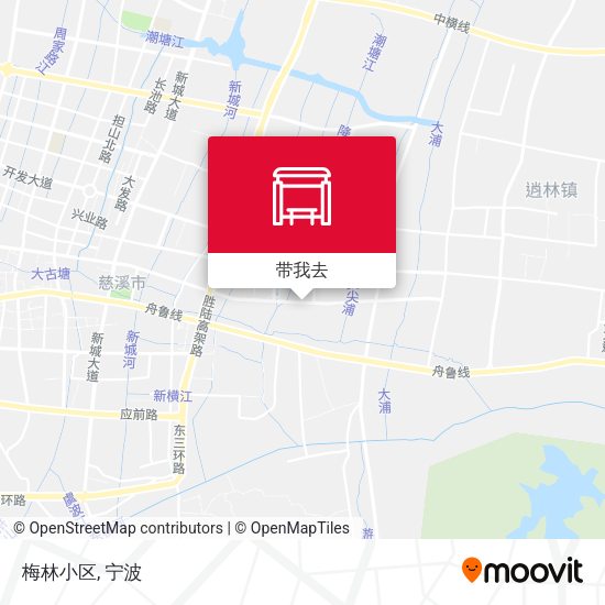 梅林小区地图