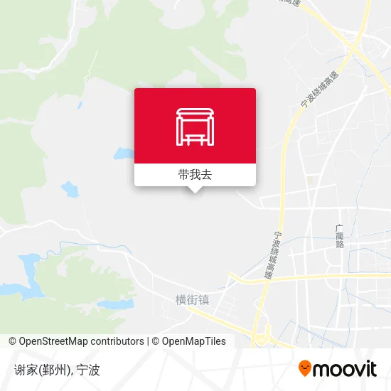 谢家(鄞州)地图