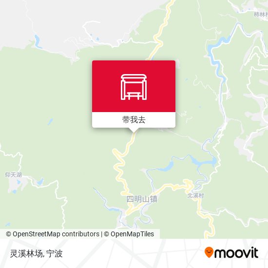 灵溪林场地图