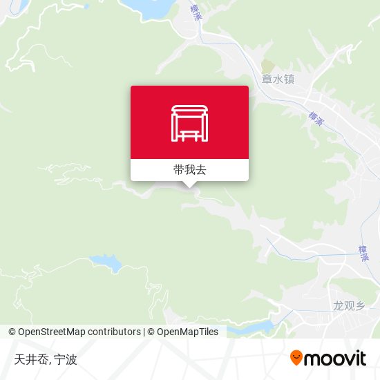 天井岙地图