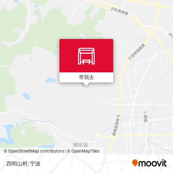 四明山村地图