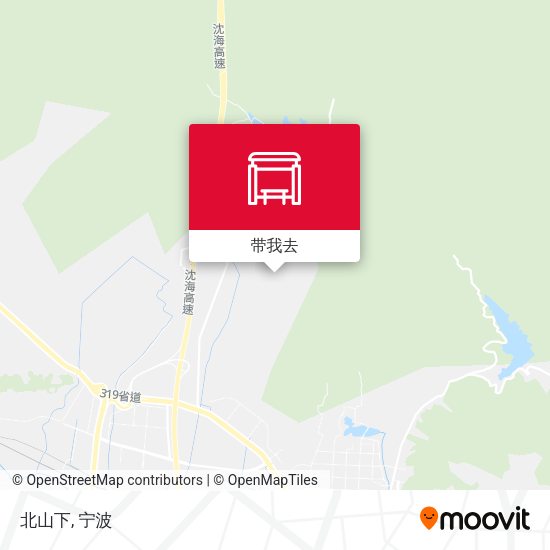 北山下地图
