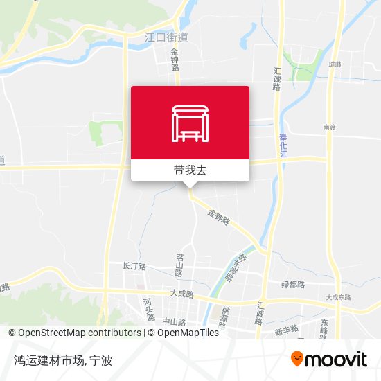 鸿运建材市场地图