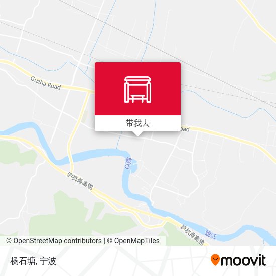 杨石塘地图