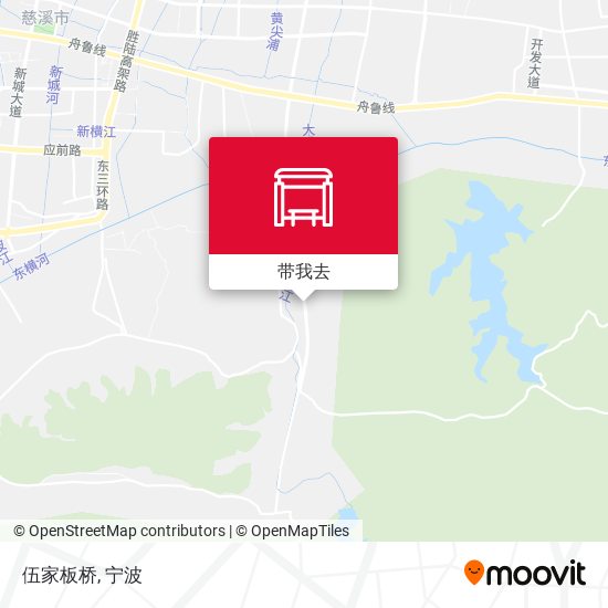 伍家板桥地图