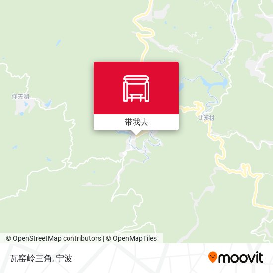 瓦窑岭三角地图