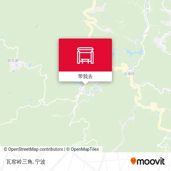 瓦窑岭三角地图