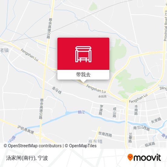 汤家闸(南行)地图