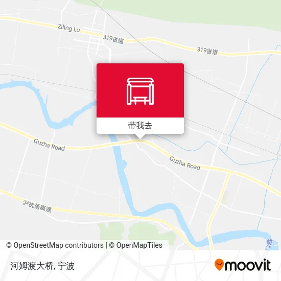 河姆渡大桥地图