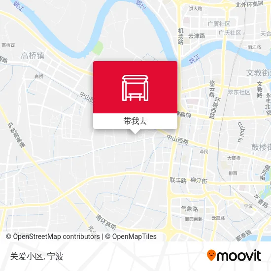 关爱小区地图