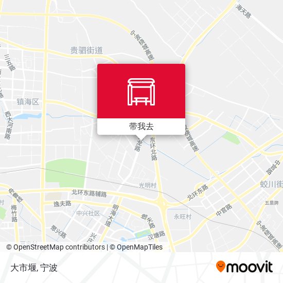 大市堰地图