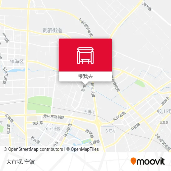 大市堰地图