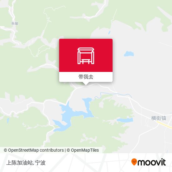 上陈加油站地图