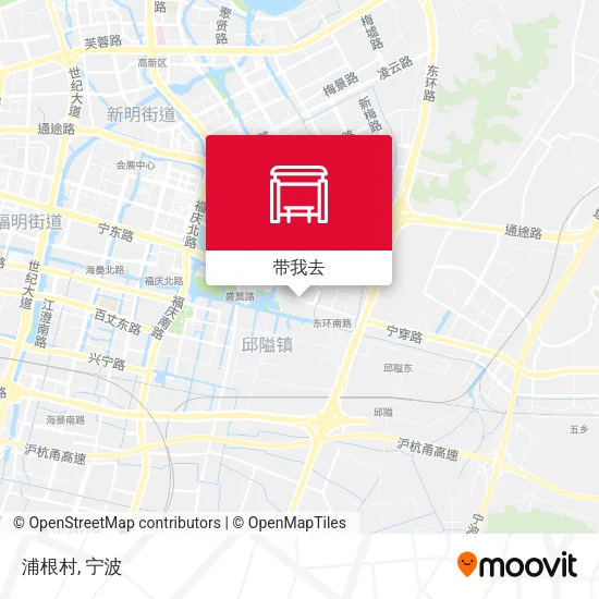 浦根村地图