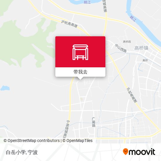 白岳小学地图
