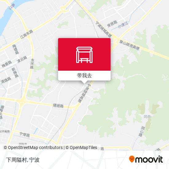 下周隘村地图