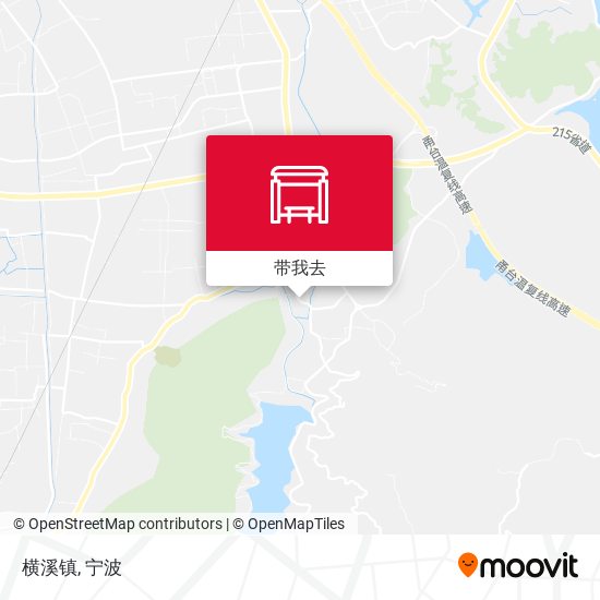 横溪镇地图