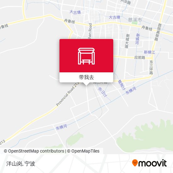 洋山岗地图