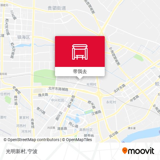 光明新村地图