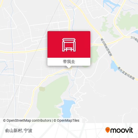 俞山新村地图