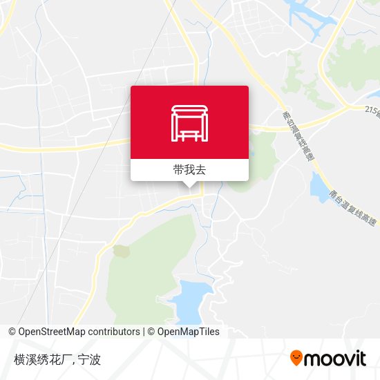 横溪绣花厂地图