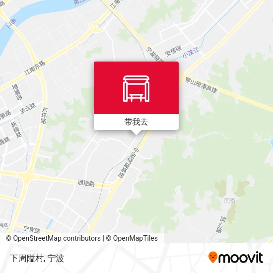 下周隘村地图