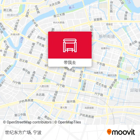 世纪东方广场地图