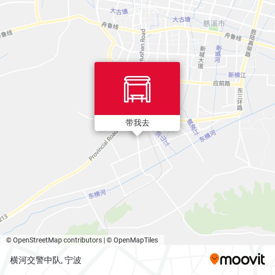 横河交警中队地图