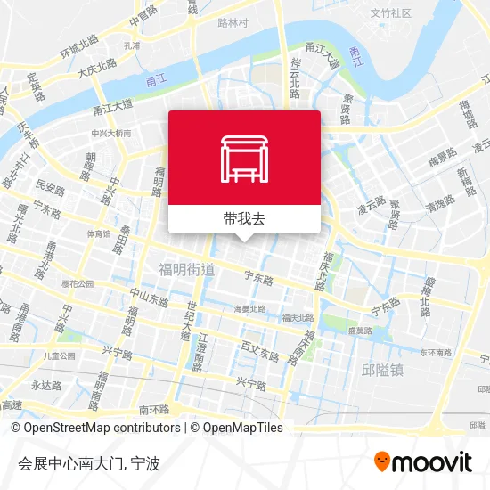 会展中心南大门地图