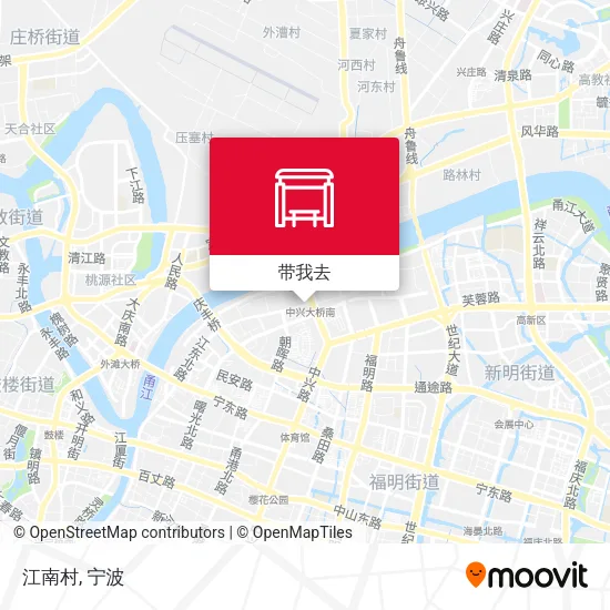 江南村地图