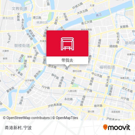 甬港新村地图