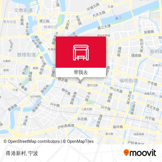 甬港新村地图