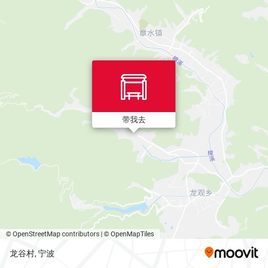 龙谷村地图