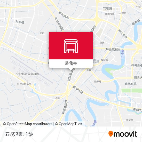 石碶冯家地图