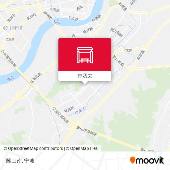 陈山南地图