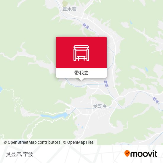 灵显庙地图
