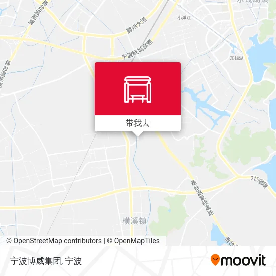 宁波博威集团地图