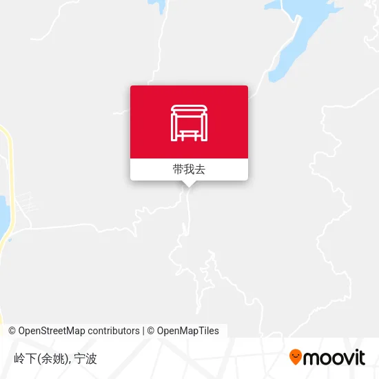 岭下(余姚)地图