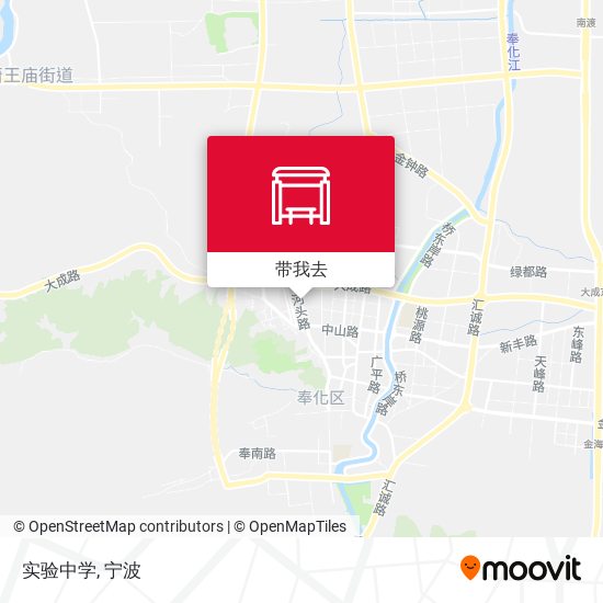 实验中学地图