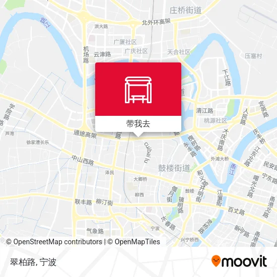 翠柏路地图